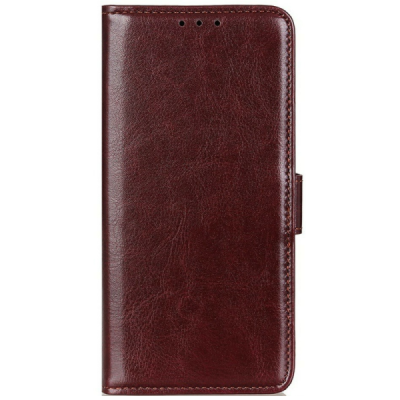 Motorola Moto G56 Binfen atvēramais brūns maciņš - maks | Vacins.lv