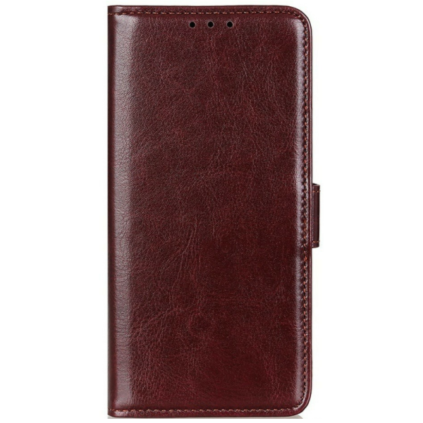 "Binfen" atvēramais maciņš - brūns (Moto G56)