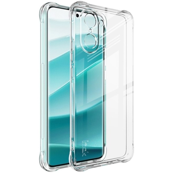 "Imak" reinforced protection hard silicone (TPU) airbag case - transparent (OnePlus Nord CE5 / Ace 5 Racing)