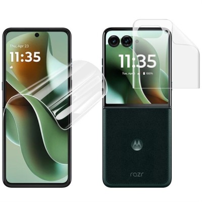 Motorola Razr 60 Ultra aizsargplēves ekrānam - dzidras | Vacins.lv