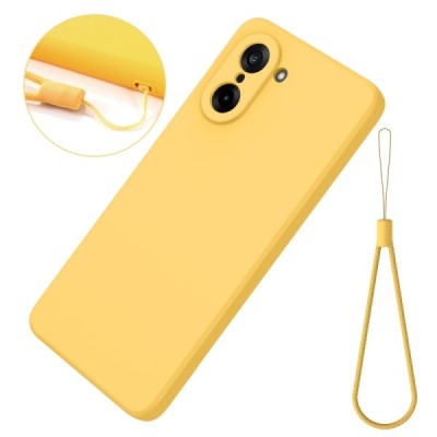 OnePlus Nord CE5 "Shell" cieta silikona (TPU) apvalks - dzeltens | vacins.lv