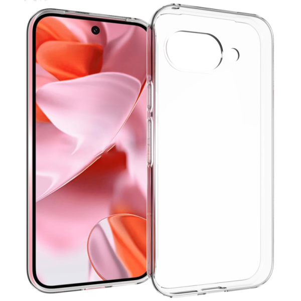 Cieta silikona (TPU) apvalks - dzidrs (Pixel 9a)