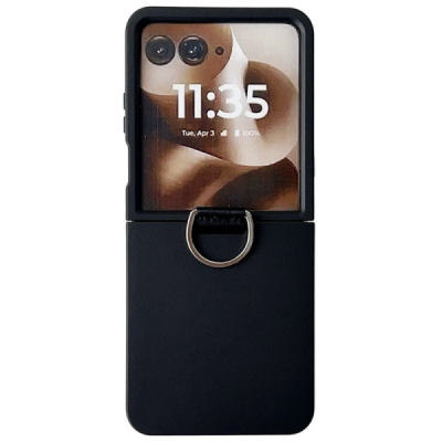 Motorola Razr 60 Ultra "Ring" melns plastika apvalks | vacins.lv