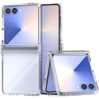 Samsung Galaxy Flip7 „Ring“ plastmasas dzidrs apvalks | vacins.lv