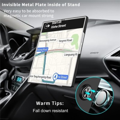 Samsung Galaxy Fold7 "Modes" cietais plastmasas korpuss ar statīvu, melns - aizmugure | vacins.lv