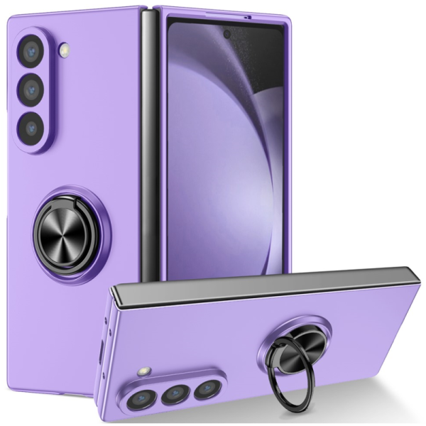 „Fashion“ Kickstand ciets plastmasas korpuss — violets (Galaxy Fold7)
