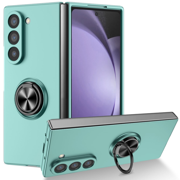 „Fashion“ Kickstand ciets plastmasas korpuss — piparmētru (Galaxy Fold7)
