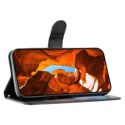 Xiaomi Redmi A5 Binfen atvēramais melns maciņš - maks | Vacins.lv