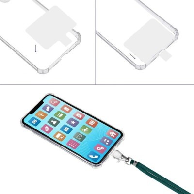 „Tutu“ raištelis (pakabukas) - dirželis telefonui - žalias | Priedai.lt