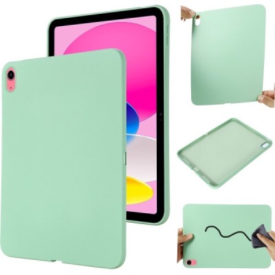 iPad 11 2025 / iPad 10.9 2022 "Shell" cieta silikona (TPU) zaļš apvalks | vacins.lv