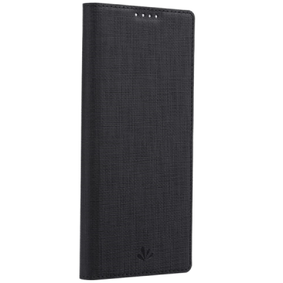 Xiaomi 12 (Xiaomi 12X) "ViLi" DMX solīds atvēramais ādas melns maciņš - maks | Vacins.lv