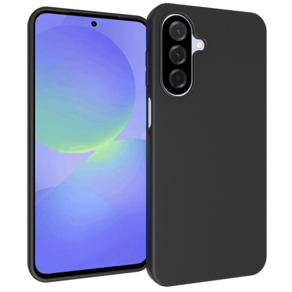 „Xhomet“ Cieta silikona (TPU) apvalks - melns (Galaxy A17)