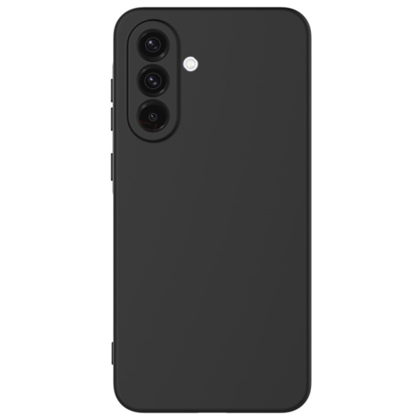 "Shell" cieta silikona (TPU) apvalks - melns (Galaxy A17)