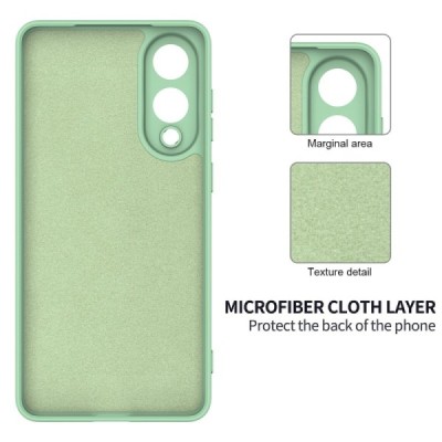 Samsung Galaxy S25 Edge "Shell" cieta silikona (TPU) apvalks - zaļš | vacins.lv