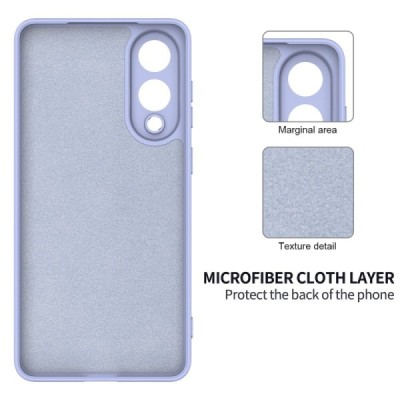 Samsung Galaxy S25 Edge "Shell" cieta silikona (TPU) apvalks - violets | vacins.lv