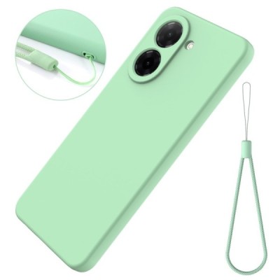 Xiaomi Redmi A5 "Shell" cieta silikona (TPU) apvalks - zaļš | vacins.lv