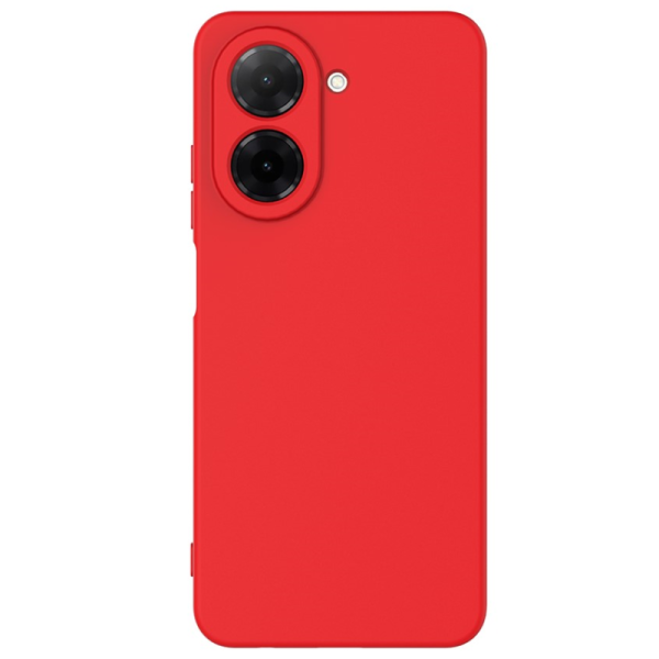 „Shell“ kieto silikono (TPU) dėklas - raudonas (Redmi A5)