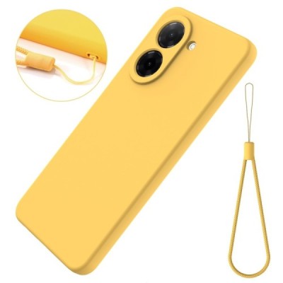 Xiaomi Redmi A5 "Shell" cieta silikona (TPU) apvalks - dzeltens | vacins.lv