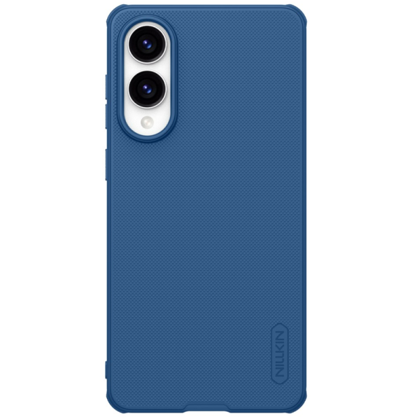 "Nillkin" Frosted Shield apvalks - zils (Galaxy S25 Edge)