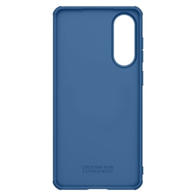 Nillkin Frosted Shield Samsung Galaxy S25 Edge zils plastmasas apvalks futrālis | Vacins.lv