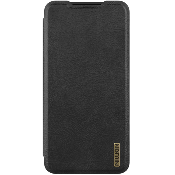 „Nillkin“ Qin Pro atvēramais maciņš - melns (Galaxy S25 Edge)