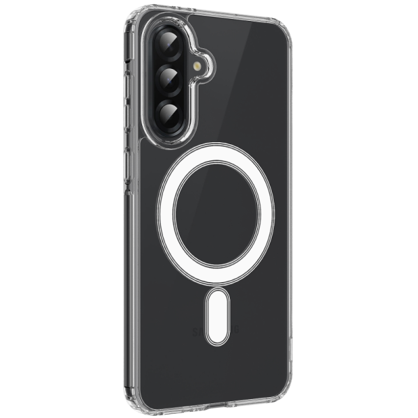 "Tubi" MagSafe cietā silikona (TPU) apvalks - dzidrs (Galaxy A56)