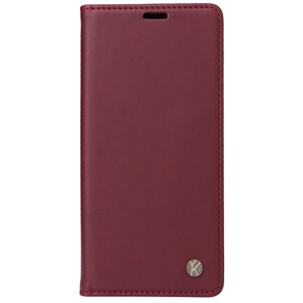 "YIKATU" Split atvērams maciņš - bordo (Moto G86 / G86 Power)