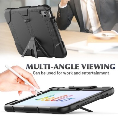 Apple iPad 11 2025 / iPad 10.9 2022 pastiprinātas aizsardzības melns apvalks | Vacins.lv