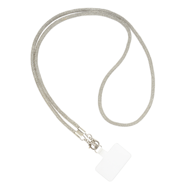 „Yilian“ telefona virviņa (pakaramais) - sudrabs