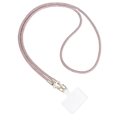 „Yilian“ telefona virviņa (pakaramais) - rozs | Vacins.lv