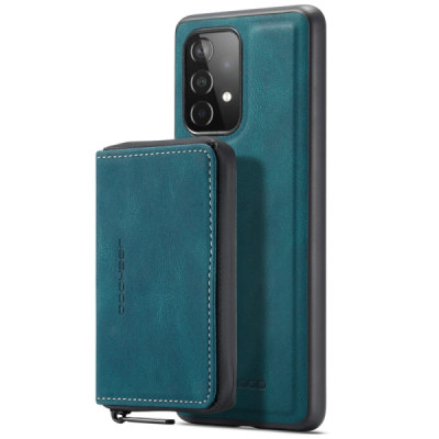 Samsung Galaxy A52 / A52s „JEEHOOD“ Wallet žalias dėklas - nugarėlė | Priedai.lt