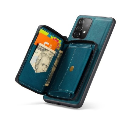Samsung Galaxy A52 / A52s „JEEHOOD“ Wallet žalias dėklas - nugarėlė | Priedai.lt
