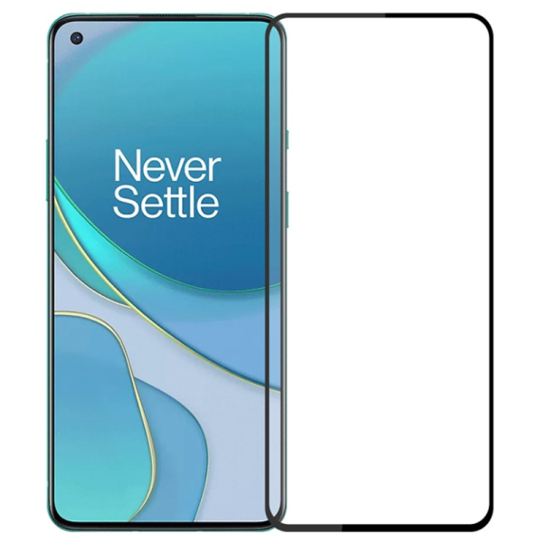 "Mofi" Tempered Glass ekrāna aizsargstikls 0.26 mm - melns (OnePlus 8T)