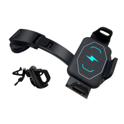 „Shantou“ magnetinis juodas automobilinis telefono laikiklis (prie lango) | Priedai.lt