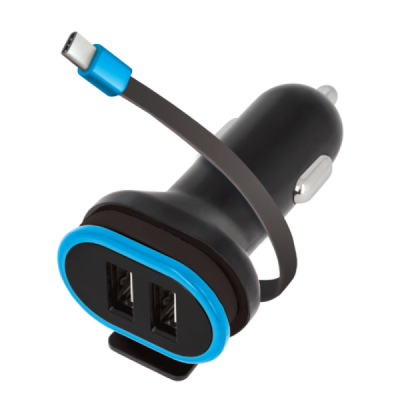 „Forever“ automobilinis įkroviklis su USB lizdu (3A) | Priedai.lt