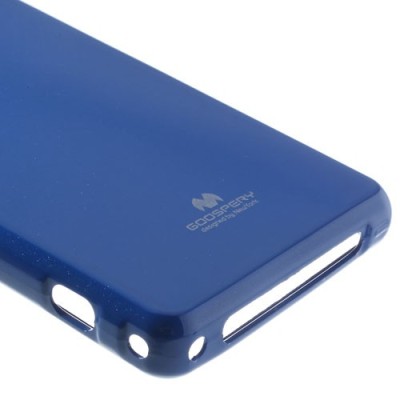 Sony Xperia Z1 Compact tamsiai mėlynas Mercury kieto silikono (TPU) dėklas / Priedai.lt