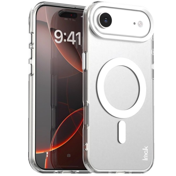 "IMAK" Candy MagSafe matēts cieta silikona (TPU) apvalks - balts (iPhone Air)