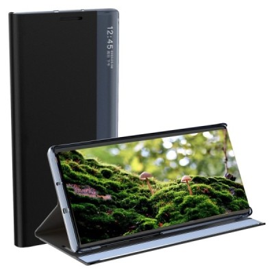 Samsung Galaxy S22 Ultra Baoshi Side Line melns atvērams maciņš (maks) | Vacins.lv