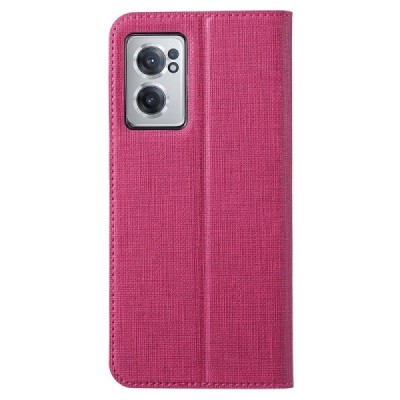 OnePlus Nord CE 2 „Vili“ atvērams rozs ādas maciņš | Vacins.lv