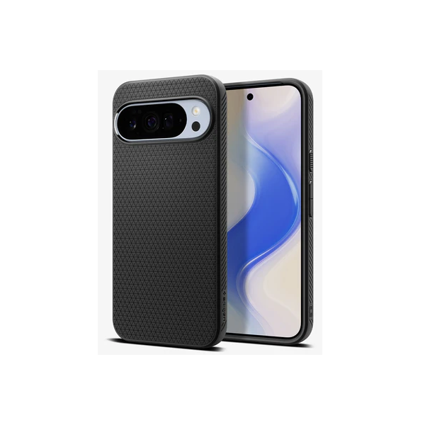 "Spigen" Liquid Air apvalks - melns (Pixel 10 Pro XL)