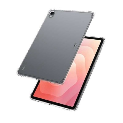 Samsung Galaxy Tab S11 pastiprinātas aizsardzības cieta silikona (TPU) dzidrs apvalks | Vacins.lv