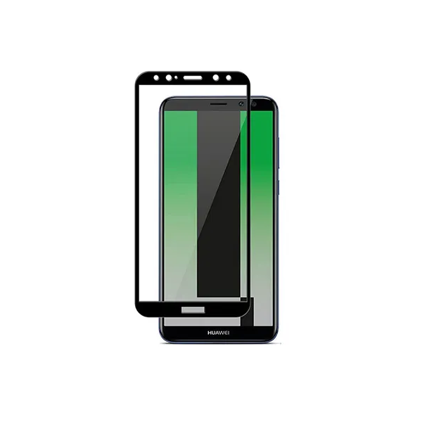 „Rurihai“ Tempered Glass pilnai dengiantis apsauginis ekrano stiklas 2.5D - juodas (Mate 10 Lite)