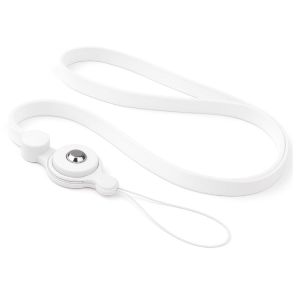 „Pattern“ raištelis (pakabukas) telefonui - baltas