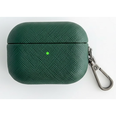 AirPods Pro 2 plastmasas austiņu maciņš, zaļš | Vacins.lv