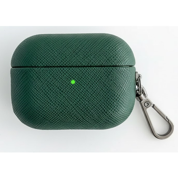 Plastikinis ausinių dėklas - žalias (AirPods Pro 2)