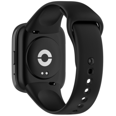 Viedā pulksteņa Xiaomi Redmi Watch 3 Lite / Watch 3 Active cietā silikona (TPU) siksniņa - melns | Vacins.lv