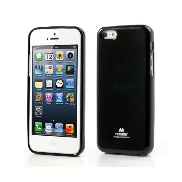 „Mercury“ Color dėklas - juodas (iPhone 5C)
