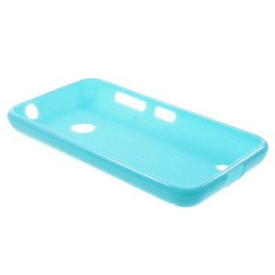 Nokia Lumia 530 (530 DS) mėlynas kieto silikono (TPU) dėklas - nugarėlė / Priedai.lt