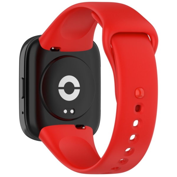 Viedā pulksteņa cietā silikona (TPU) siksniņa - sarkans (Redmi Watch 3 Lite / Watch 3 Active)
