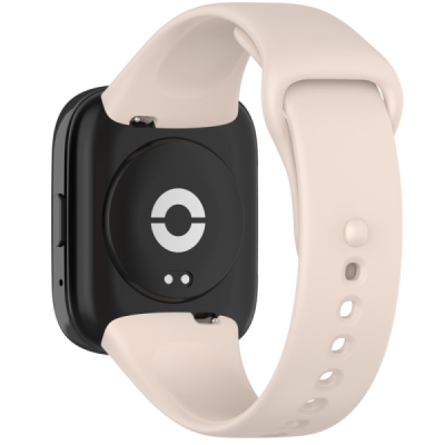 Viedā pulksteņa Xiaomi Redmi Watch 3 Lite / Watch 3 Active cietā silikona (TPU) siksniņa - smilšains | Vacins.lv